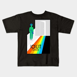 Lesbian out since 2000 Kids T-Shirt